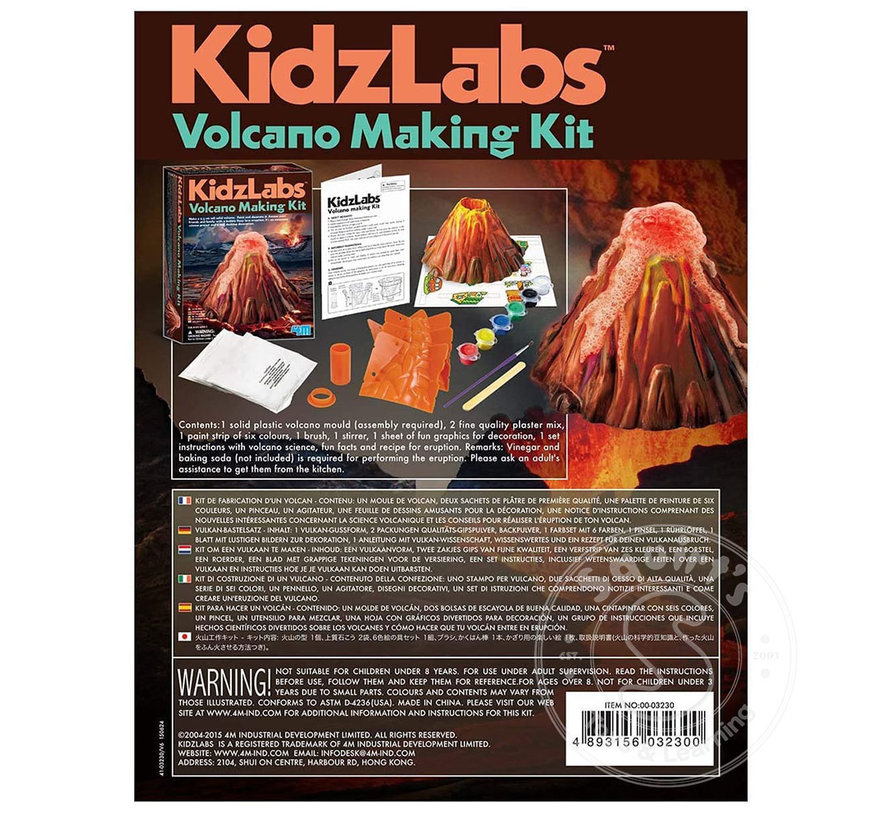 Kidzlabs Volcano Making Kit