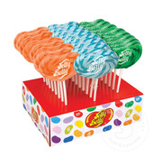 Jelly Belly FINAL SALE Jelly Belly Lollipop 42g Assortment: Tangerine, Berry Blue, Green Apple