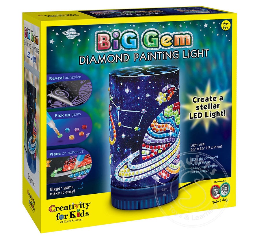 Creativity for Kids Big Gem Diamond Painting Light