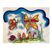Artburn Pillow Case Painting Kit - Butterfly