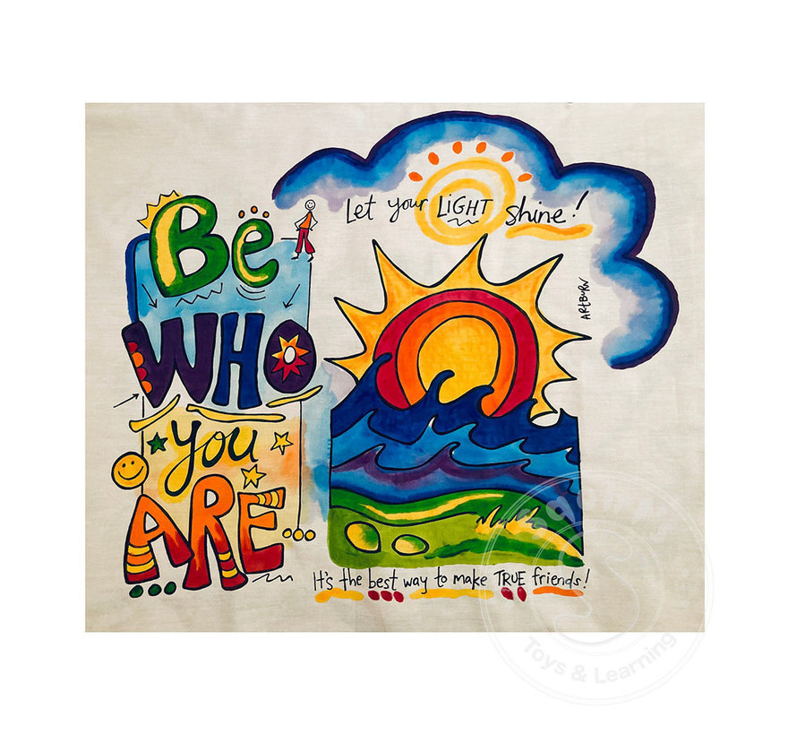 Pillow Case Painting Kit - Be Who You Are