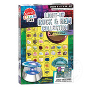 Klutz Klutz Steam Lab: Light Up Rocks & Gems Collection