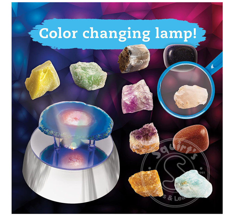 Klutz Steam Lab: Light Up Rocks & Gems Collection