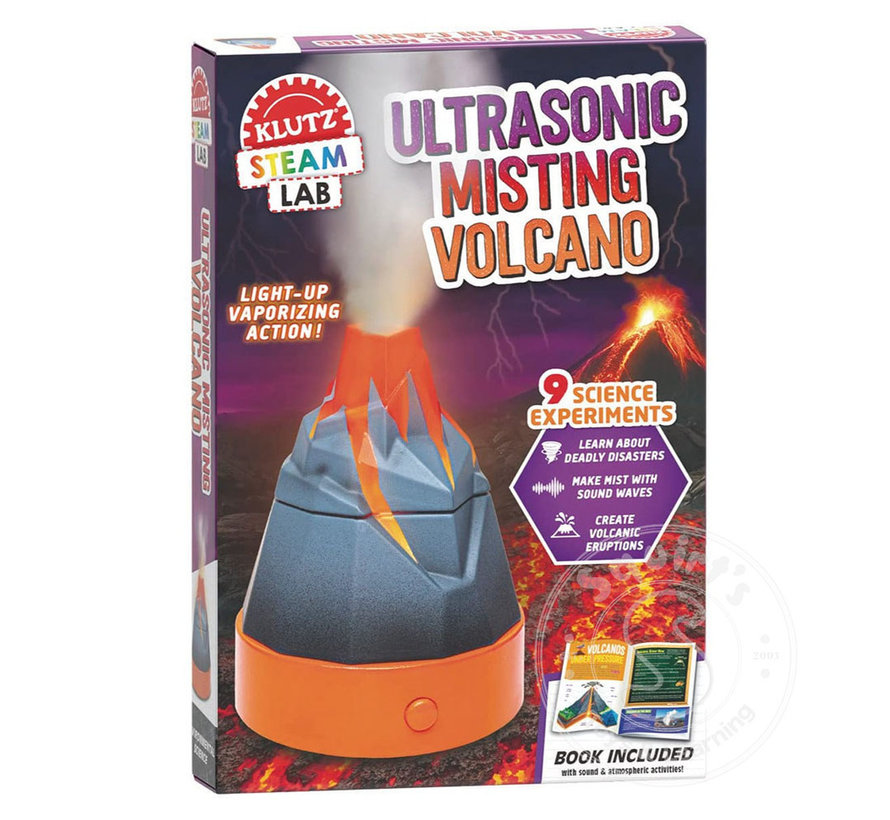 Klutz Steam Lab: Ultrasonic Misting Volcano