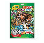 Crayola Crayola Fuzzy Posters Colouring Book