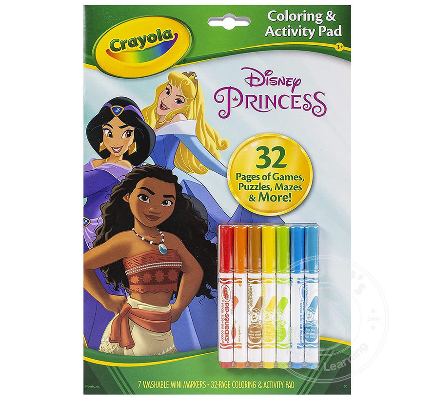 Crayola Colouring & Activity Pad, Princess