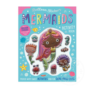 Make Believe Ideas Balloon Stickers Mermaid Activity Book