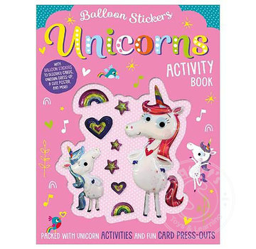 Make Believe Ideas Balloon Stickers Unicorns Activity Book