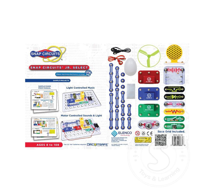 Elenco Snap Circuits Jr. Select 130 Projects