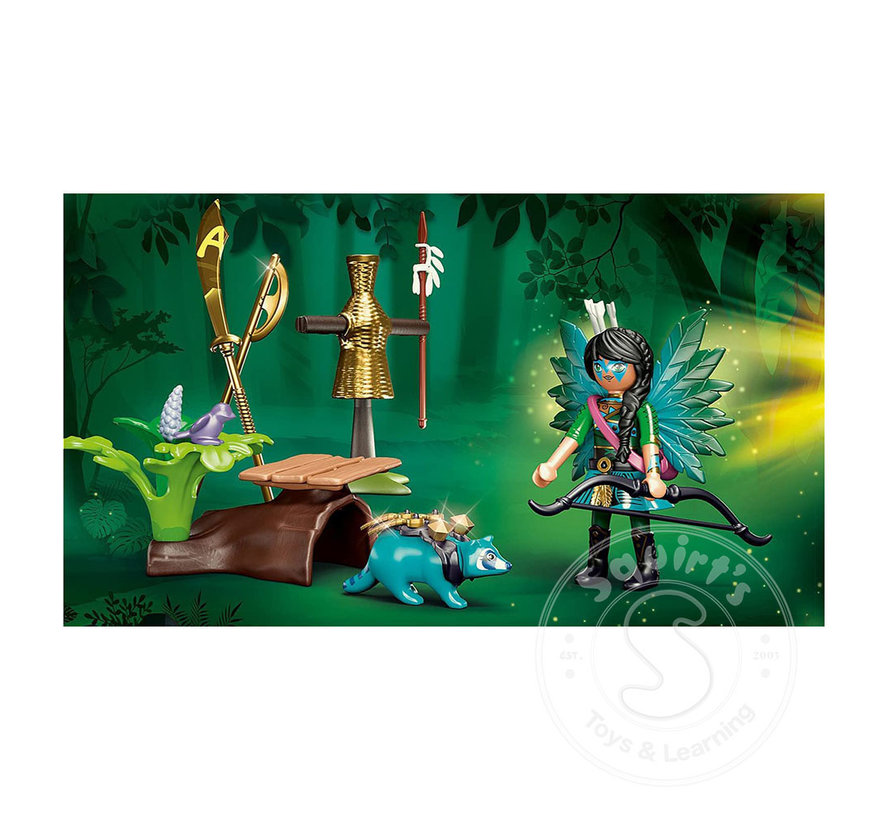 FINAL SALE Playmobil Starter Pack Adventures of Ayuma: Knight Fairy with Raccoon