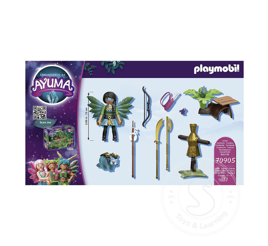 FINAL SALE Playmobil Starter Pack Adventures of Ayuma: Knight Fairy with Raccoon