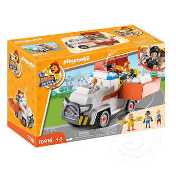 Playmobil FINAL SALE Playmobil Duck on Call: Ambulance Emergency Vehicle