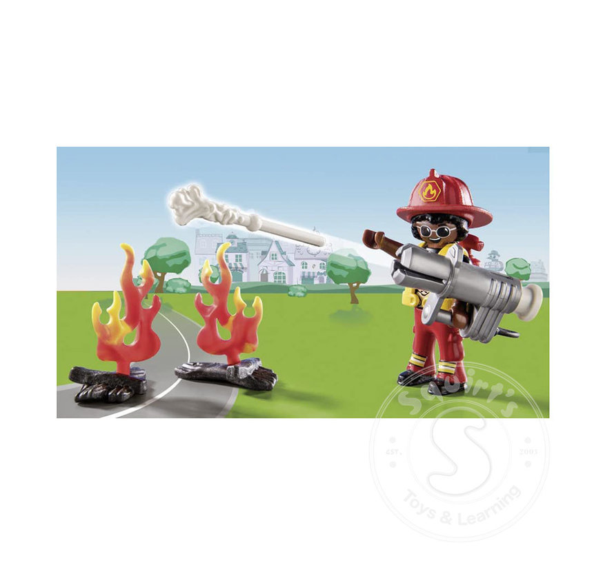 FINAL SALE Playmobil Duck on Call: Fire Rescue Action: Cat Rescue