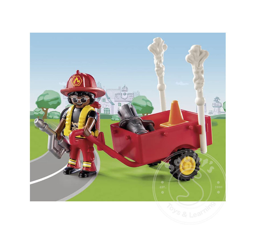 FINAL SALE Playmobil Duck on Call: Fire Rescue Action: Cat Rescue