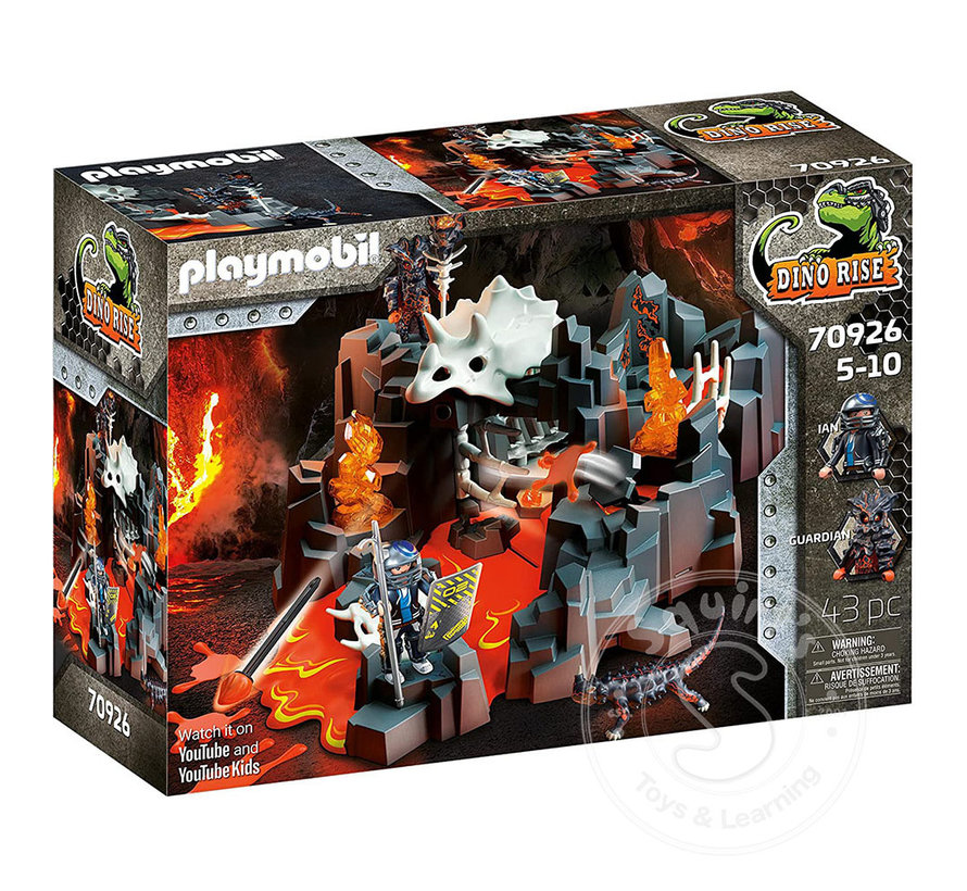 FINAL SALE Playmobil Dino Rise: Guardian of the Lava Mine