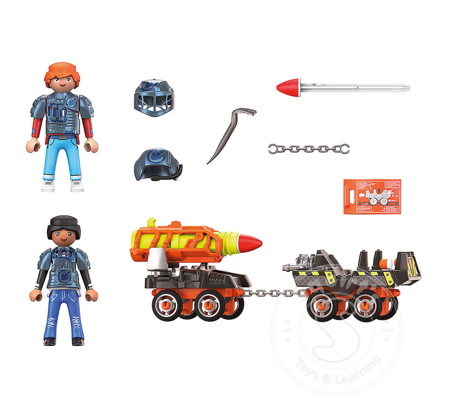 FINAL SALE Playmobil Dino Rise: Dino Mine Missile RETIRED