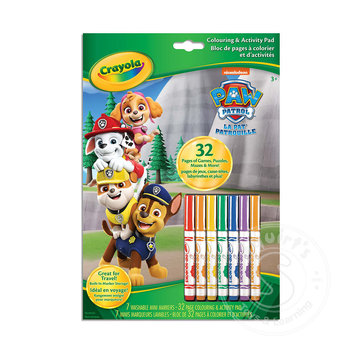 Crayola Crayola Colouring & Activity Pad, Paw Patrol