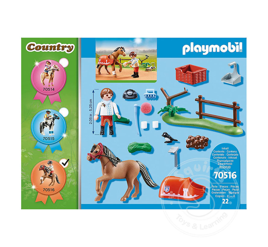 FINAL SALE Playmobil Collectible Connemara Pony