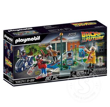 Playmobil FINAL SALE Playmobil Back to the Future II Hoverboard Chase