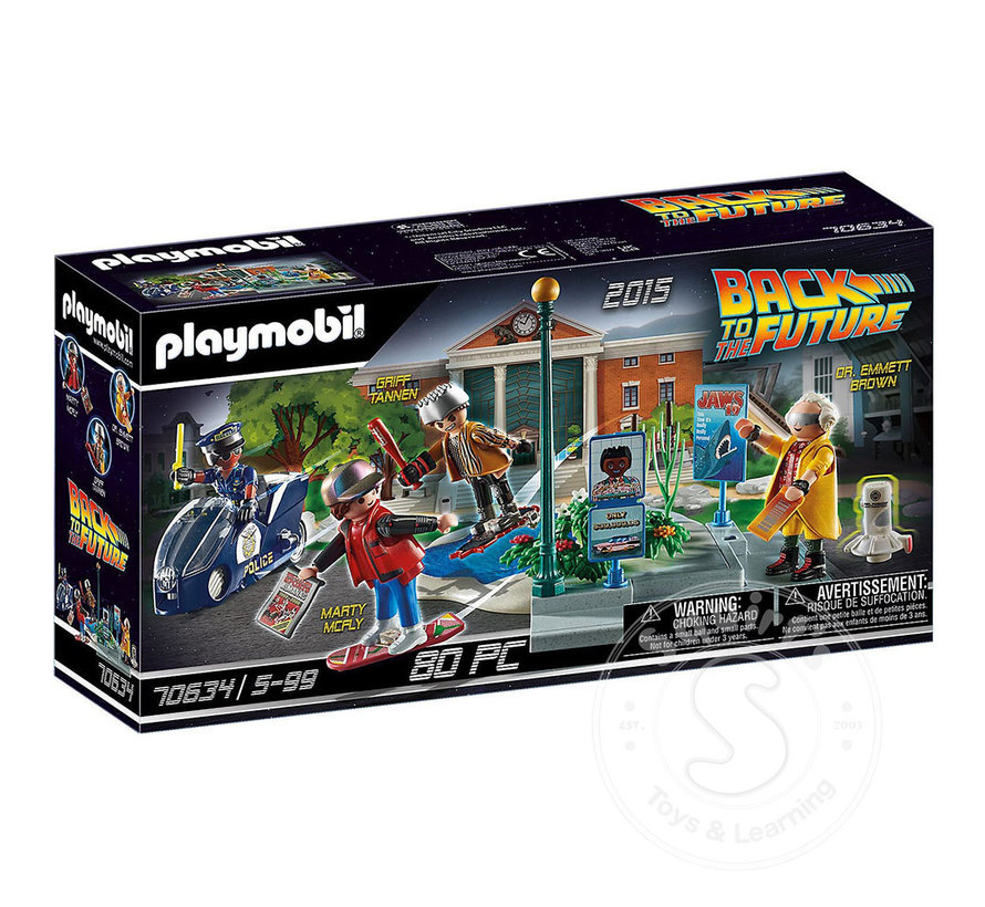 FINAL SALE Playmobil Back to the Future II Hoverboard Chase