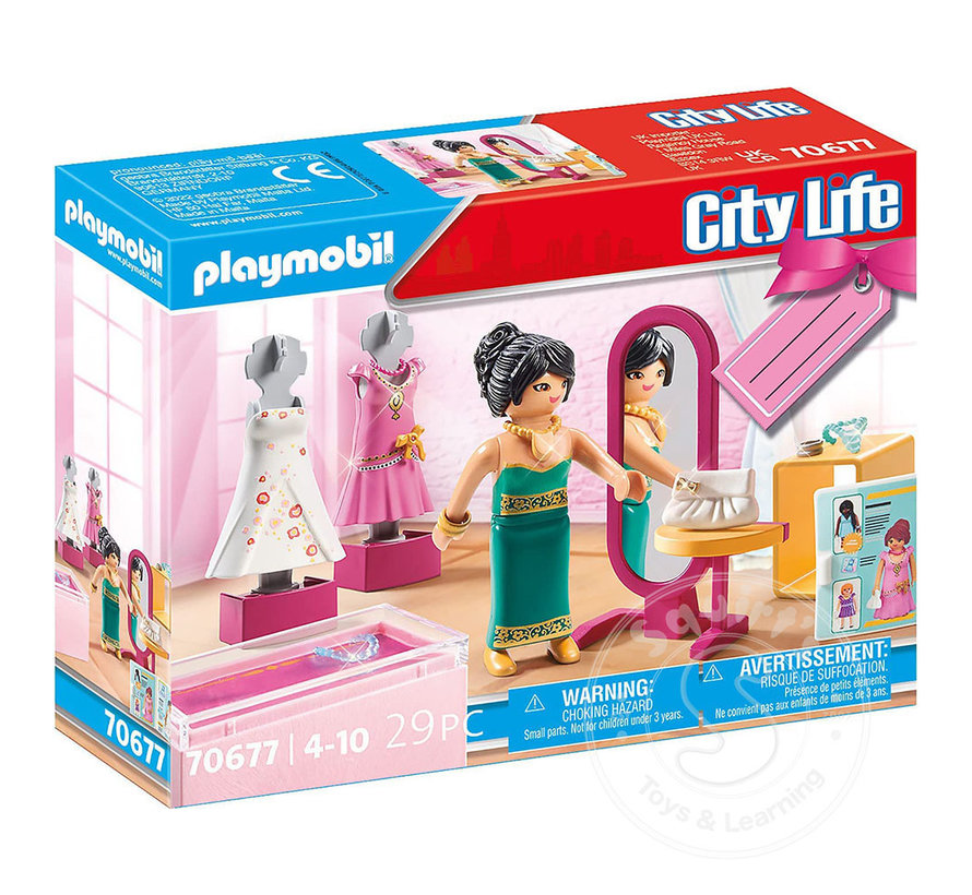 FINAL SALE Playmobil Fashion Boutique Gift Set