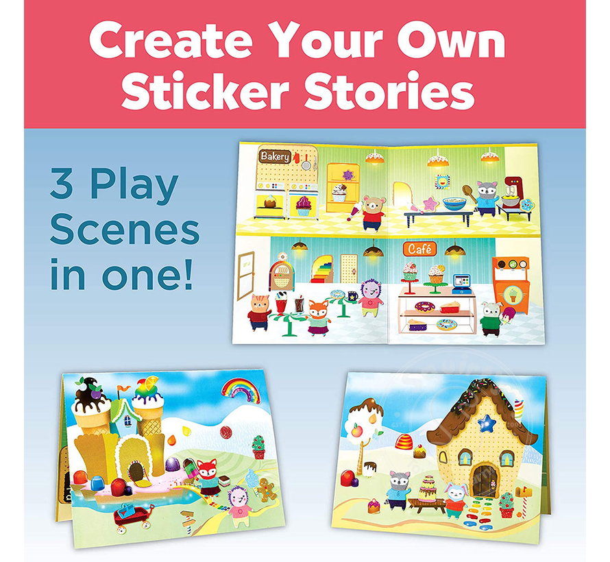 Creativity for Kids - Sensory Stickers - Sweets - Retired