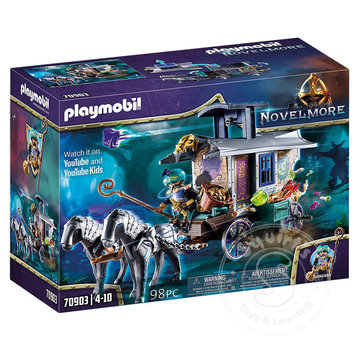 Playmobil FINAL SALE Playmobil Novelmore Violet Vale - Merchant's Carriage