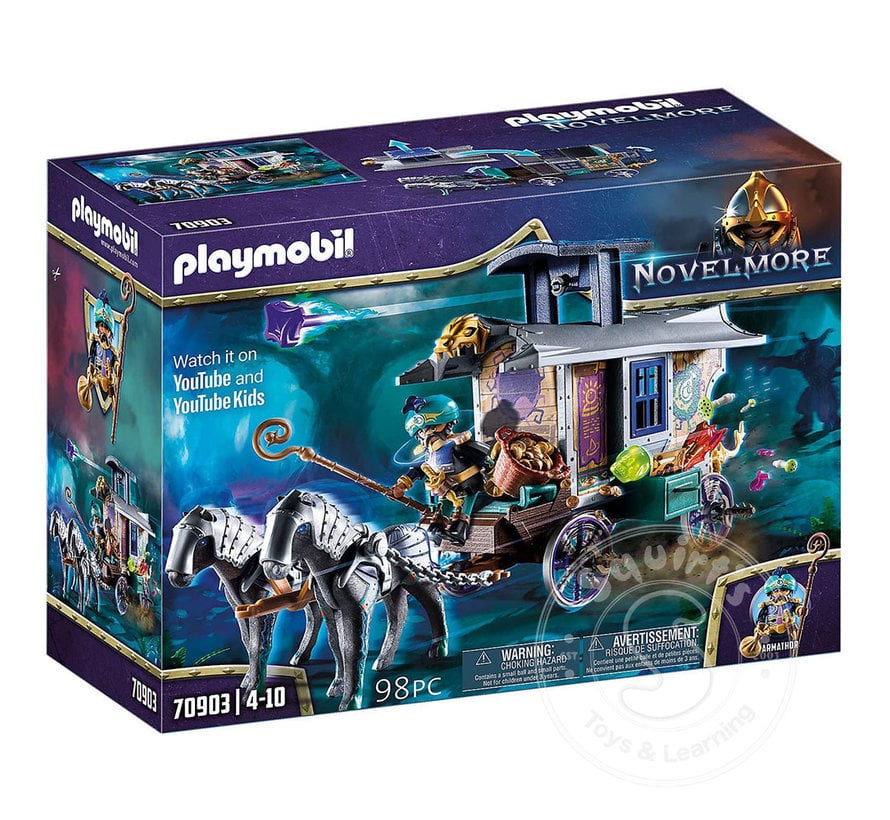 FINAL SALE Playmobil Novelmore Violet Vale - Merchant's Carriage