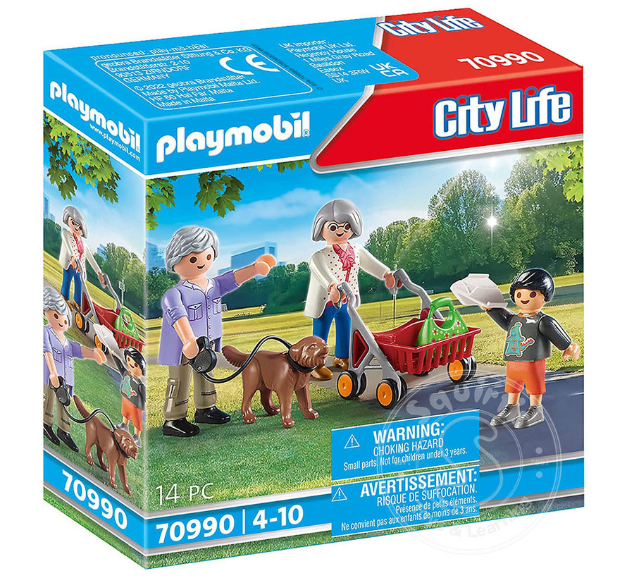 FINAL SALE Playmobil Grandparents with Child RETIRED