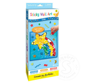 Creativity for Kids Creativity for Kids Sensory Sticky Wall Art Star - Retired