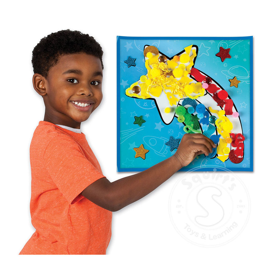 Creativity for Kids Sensory Sticky Wall Art Star - Retired