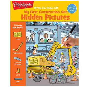 Highlights Highlights Write-On-Wipe-Off My First Construction Site Hidden Pictures