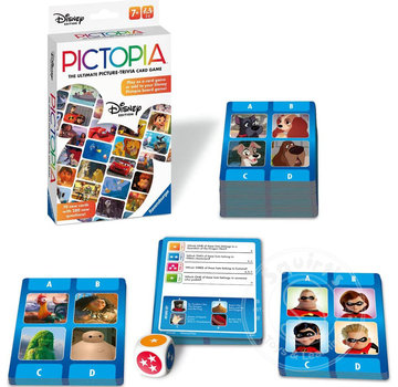 Ravensburger Pictopia: Disney Edition Card Game