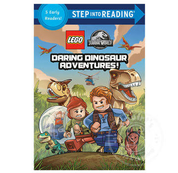 Random House Step 3 Daring Dinosaur Adventures! (LEGO Jurassic World) Collection