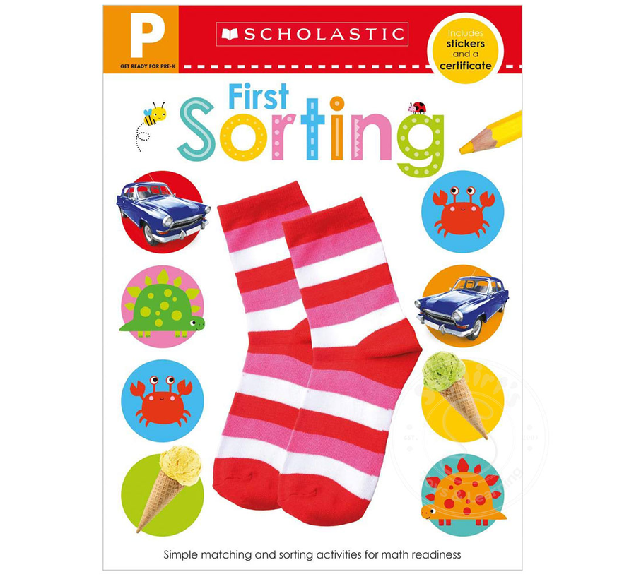 Get Ready for Pre-K: First Sorting Skills Workbook