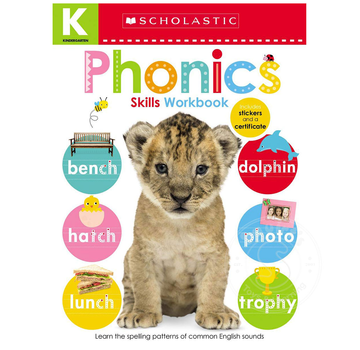 Scholastic Kindergarten: Phonics Skills Workbook