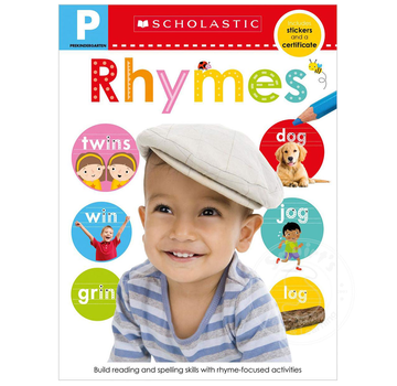 Scholastic PreKindergarten: Rhymes Skills Workbook