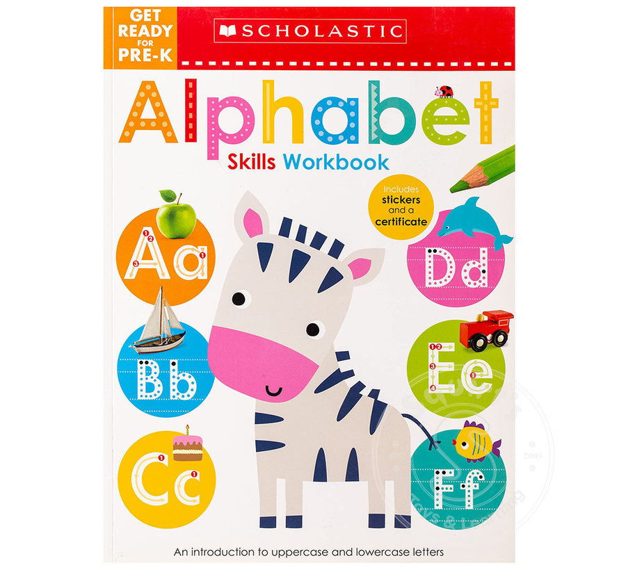Get Ready for Pre-K: Alphabet Skills Workbook
