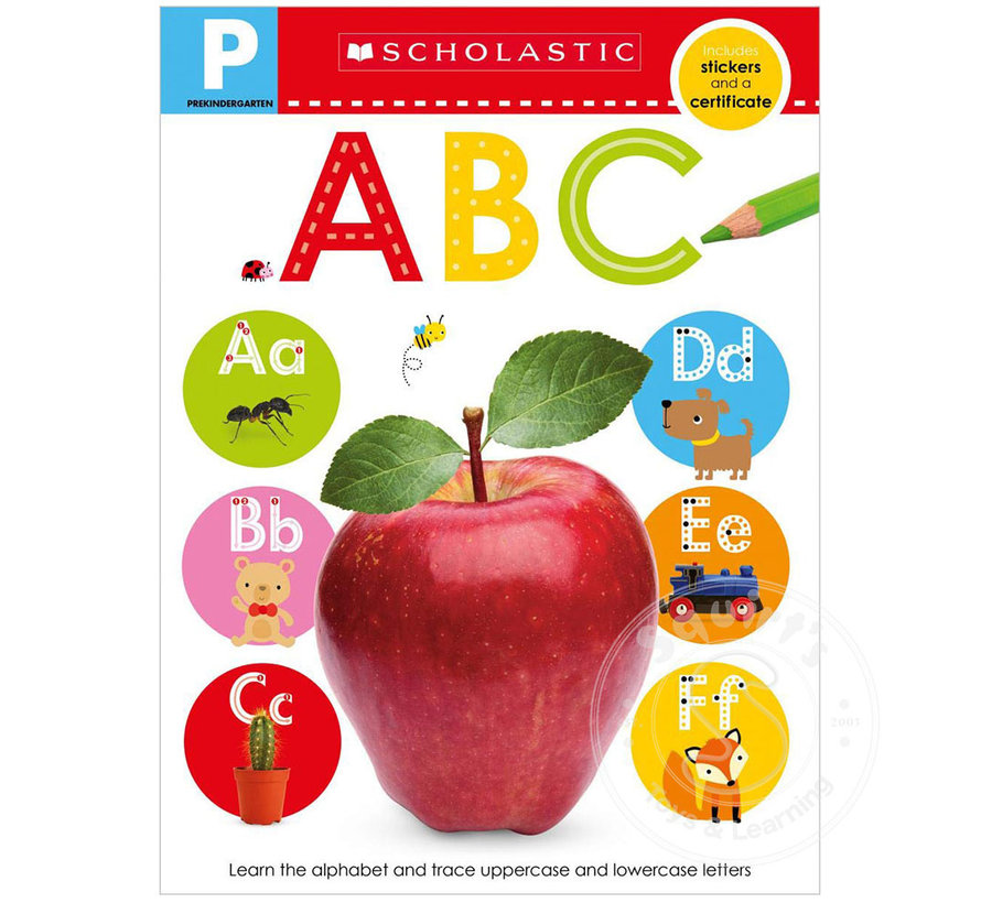 PreKindergarten: ABC Skills Workbook