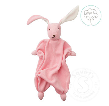 Hoppa Tino Bunny Doll Organic Baby Pink