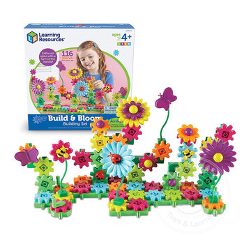 Learning Resources Gears! Gears! Gears! Build & Bloom Building Set