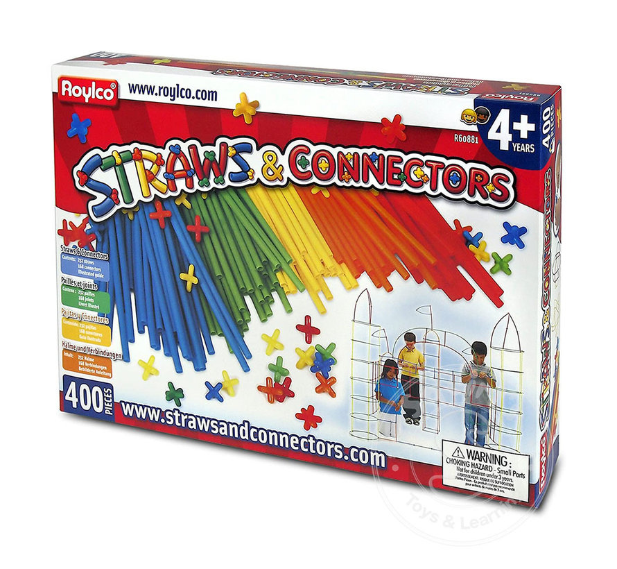 Straws & Connectors 400pcs