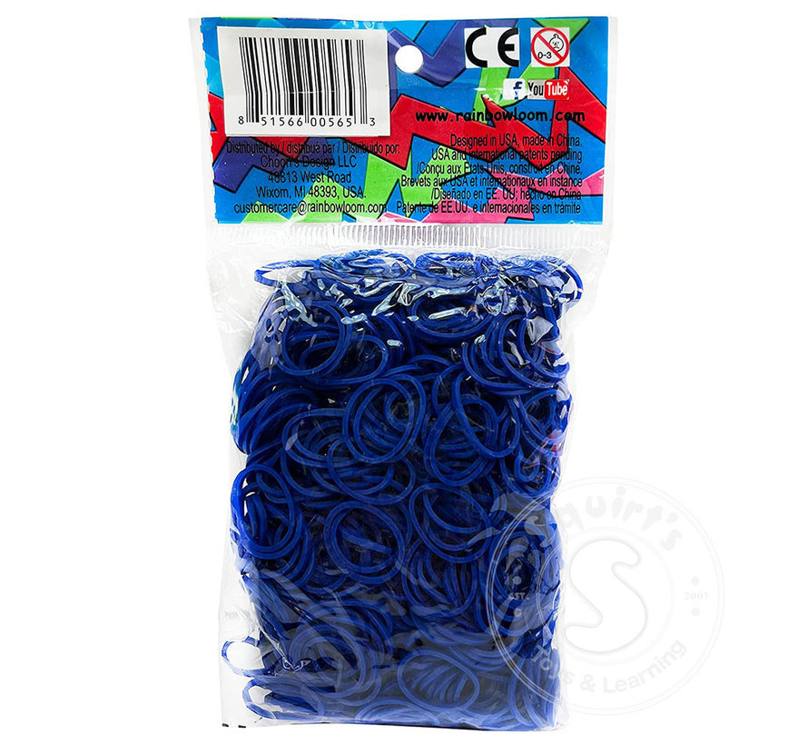 Rainbow Loom® Refill Bands - Navy Blue