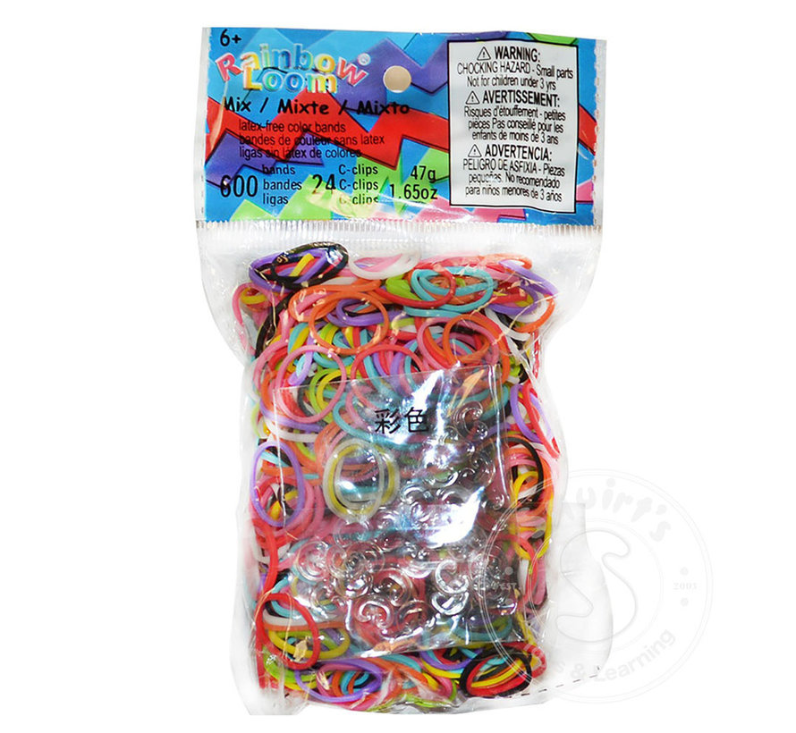 Rainbow Loom® Refill Bands - Mixed