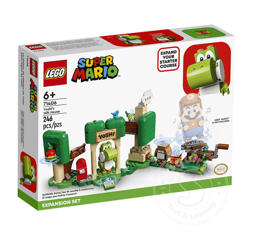 LEGO® Super Mario Yoshi’s Gift House Expansion Set