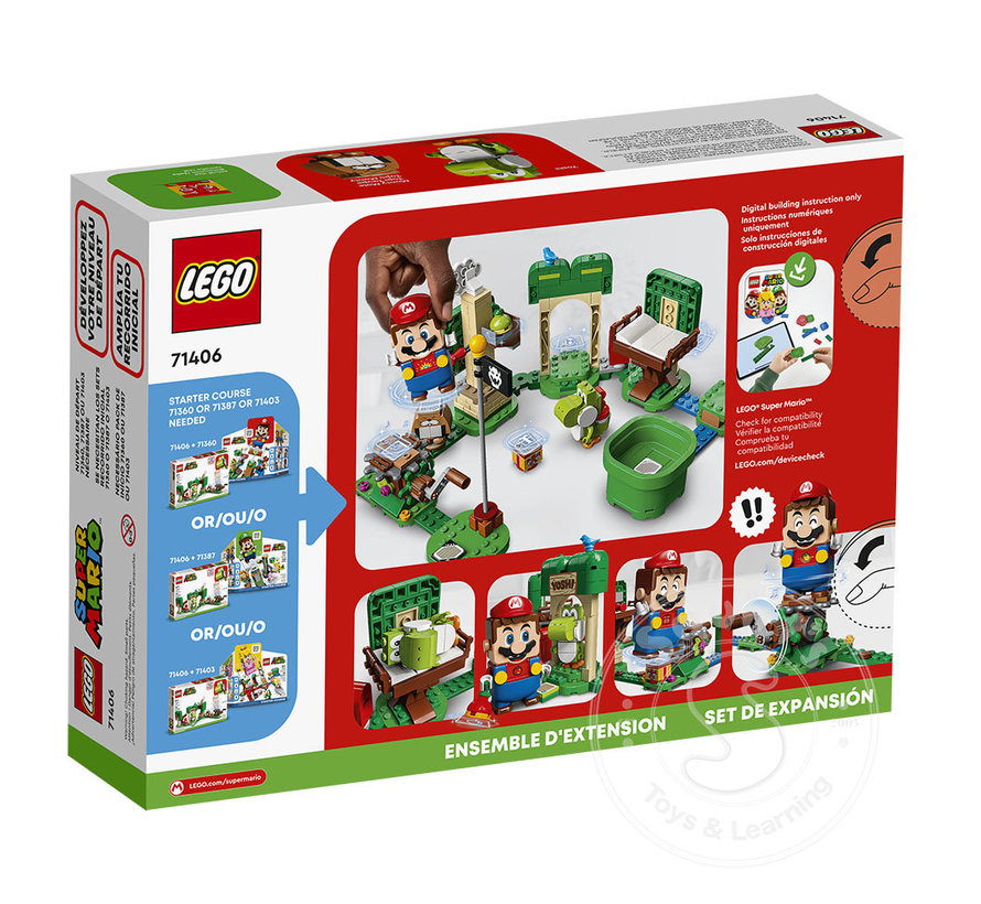 LEGO® Super Mario Yoshi’s Gift House Expansion Set