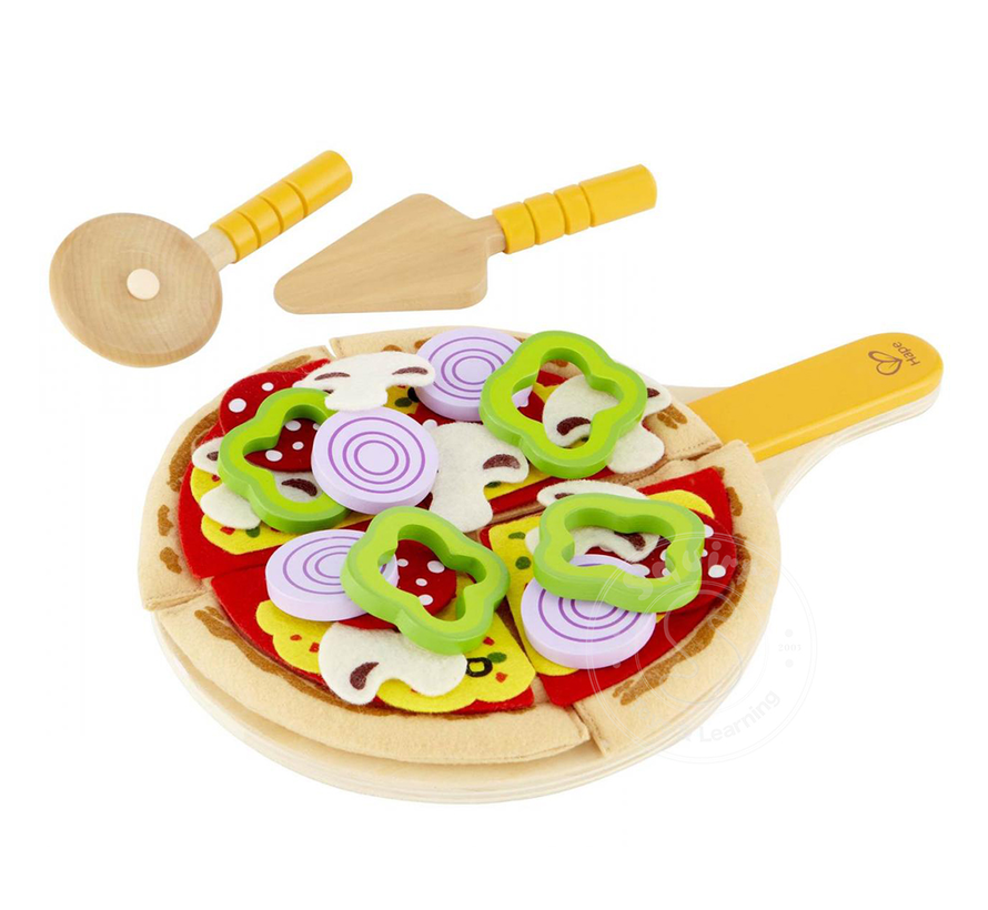 Hape Perfect Pizza Playset Playfood