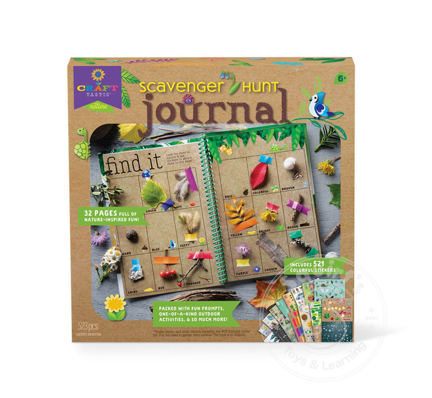 Craft-tastic Nature: Scavenger Hunt Journal