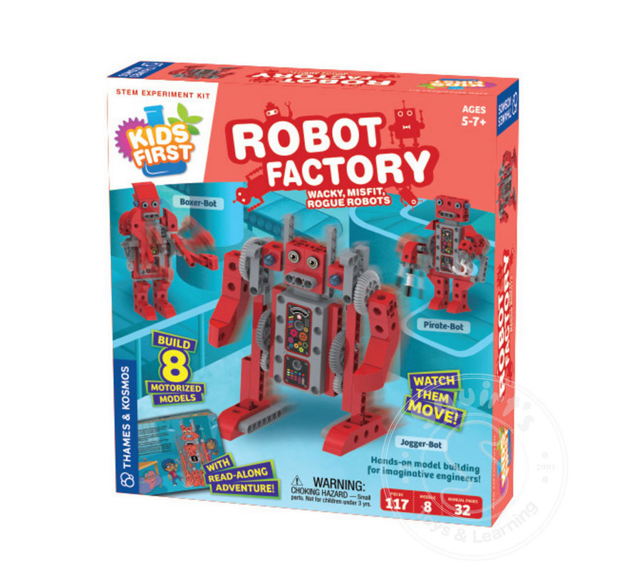 Thames & Kosmos Robot Factory Wacky, Misfit, Rogue Robots