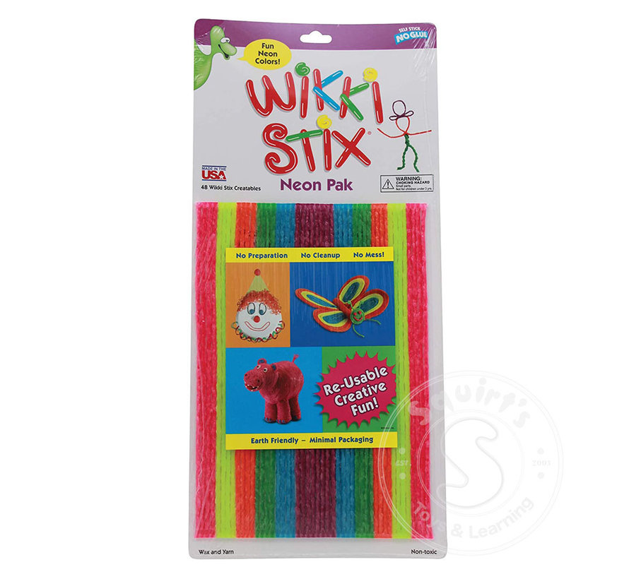 Wikki Stix Neon Pack 48pcs